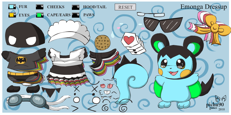 Emolga Dressup