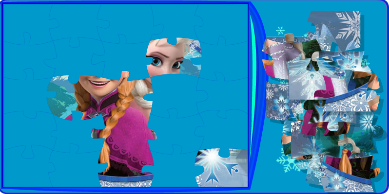 Elsa and Anna Jigsaw