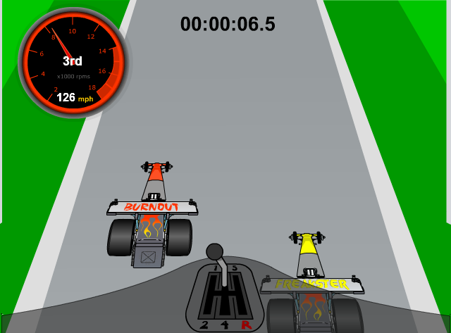 Burnout Dragster Game