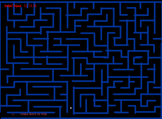 Car in the Maze