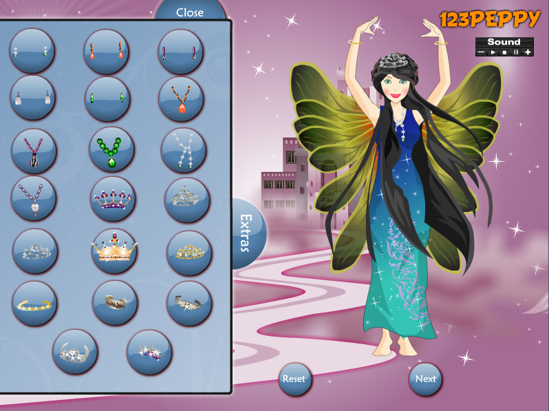 Queen Fairy Dress Up Game