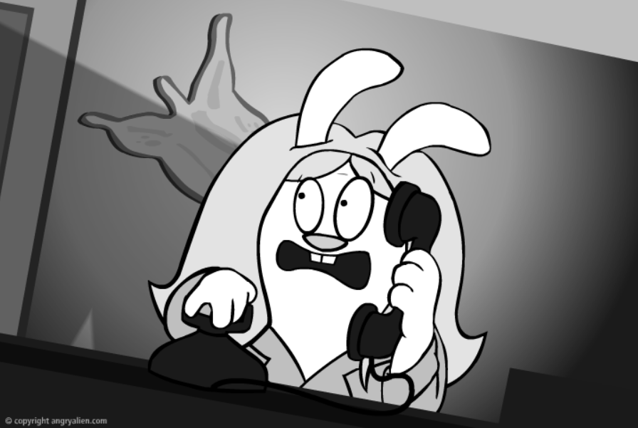 Night of the Living Dead in 30 Seconds (and Re-Enacted by Bunnies)