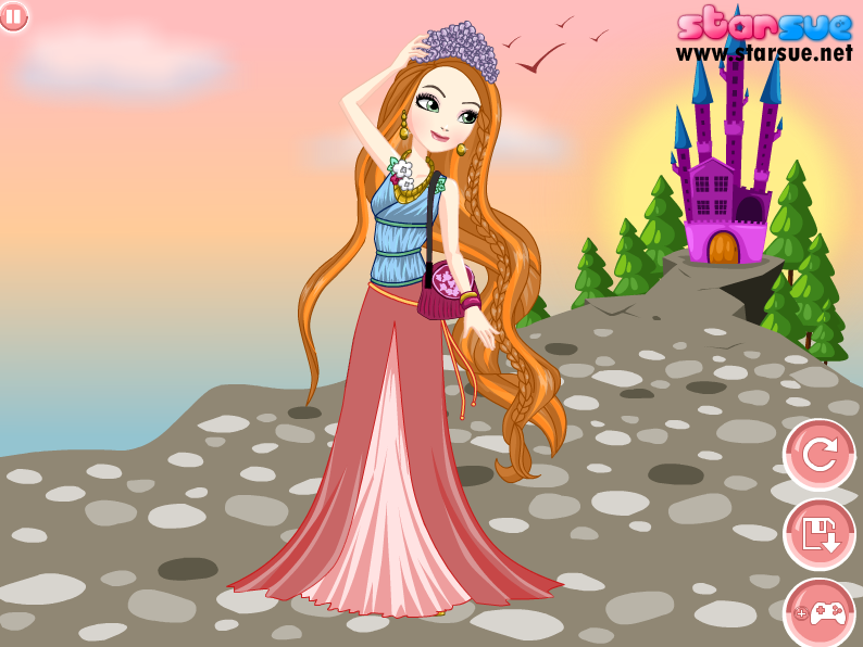 Ever After High: Holly O'Hair Dress Up