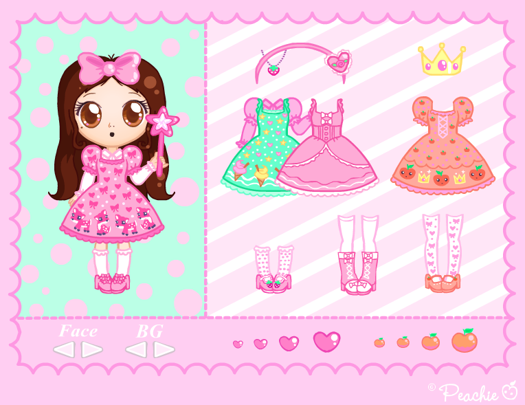 Peachie Mini Dress-Up