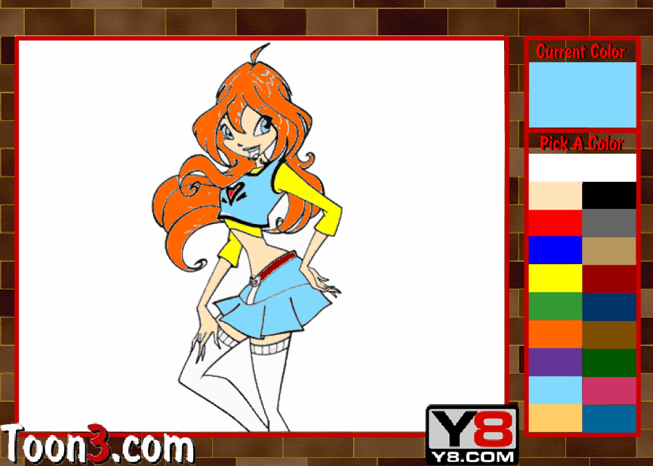 Winx Bloom Kids Coloring