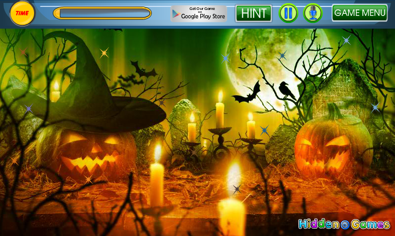 Point And Click Halloween Stars