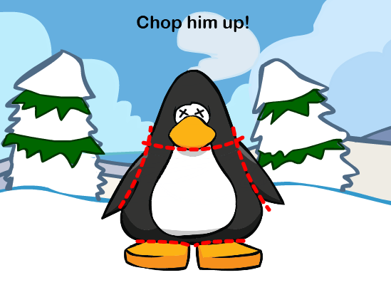 Club Penguin Get away with murder edition!