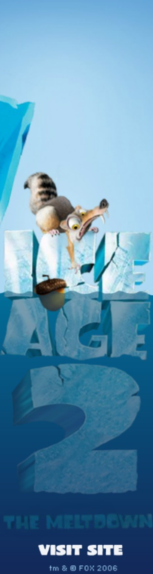 Ice Age 2 : The Meltdown Banner Ad