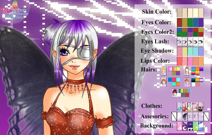 Yuriko's make-up Game