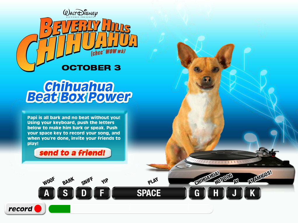 Beverly Hills Chihuahua: Chihuahua Beat Box Power