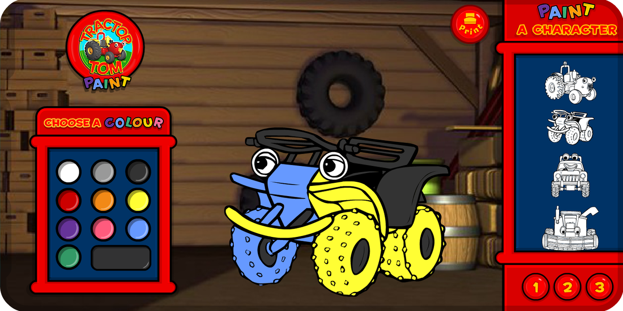 Tractor Tom Paint
