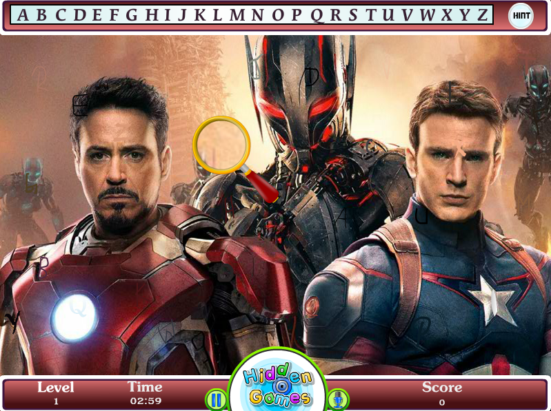 Avengers - Age of Ultron Alphabets