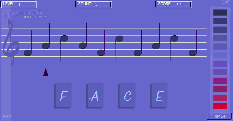 Speed Note - Reading Tutor