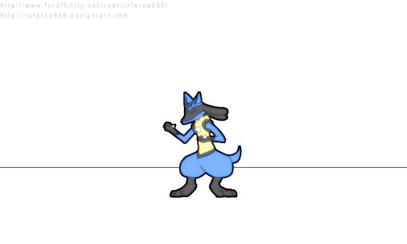 Lucario idle