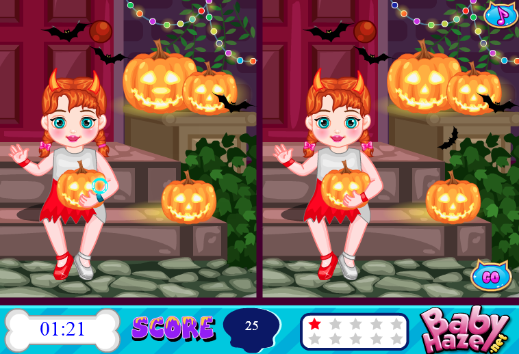 Baby Anna Halloween Differences