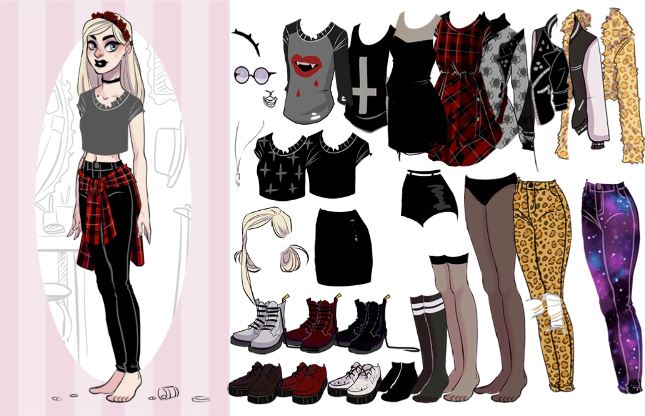 Dress up game - Kate