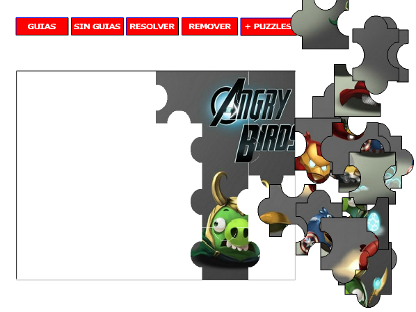 Angry Birds Avengers Jigsaw Puzzle