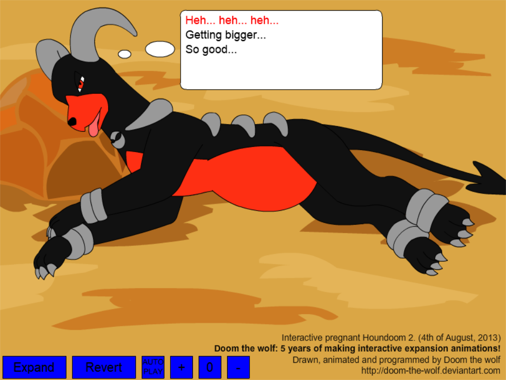 Interactive Pregnant Houndoom 2