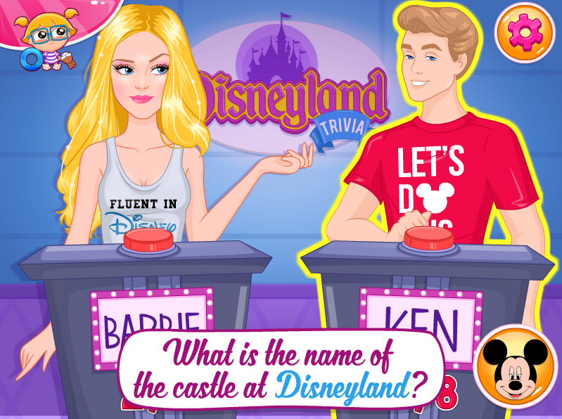 Barbie VS Ken Disneyland Challenge