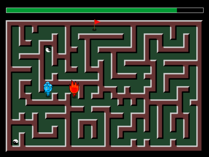 森林冰火人之迷宫竞赛