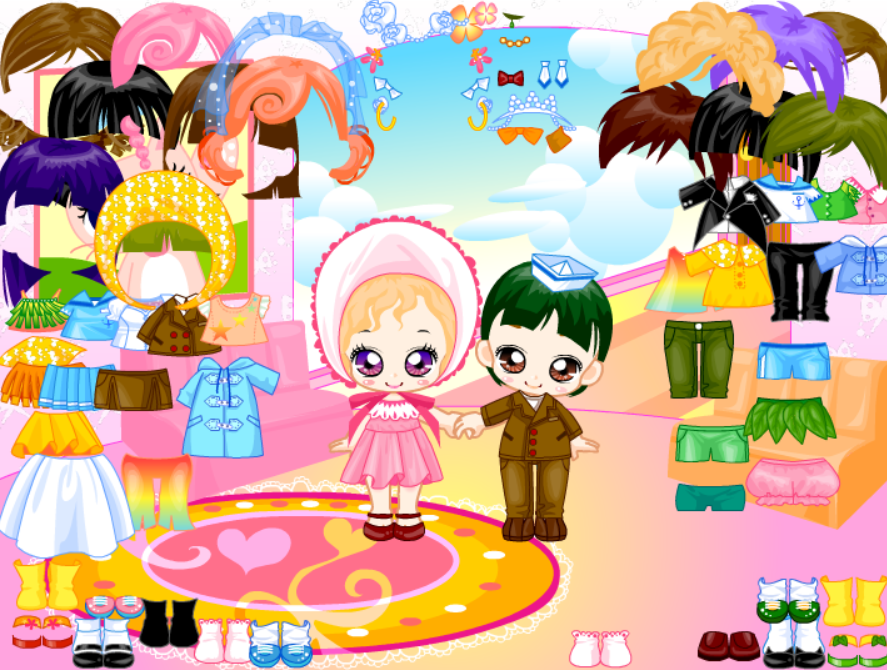 Leo and Lea Dressup