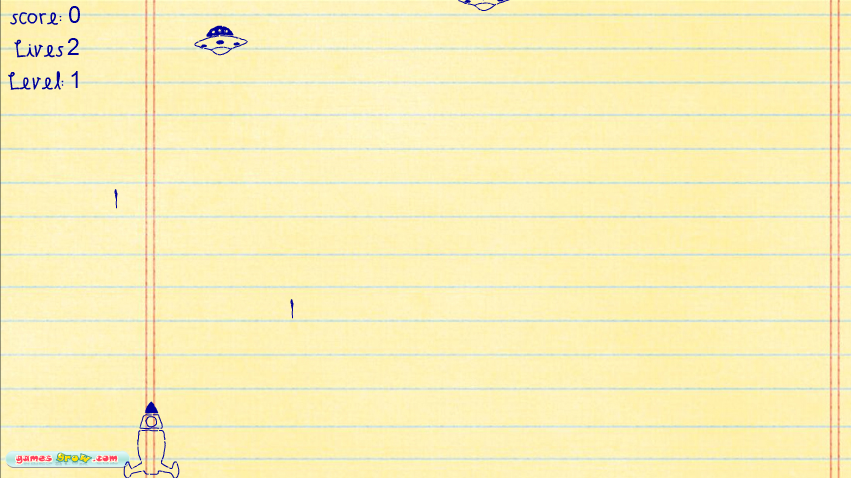 Doodle Galaxy Invaders