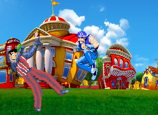 Lazy Town: Robbie Rotten Vs Sportacus