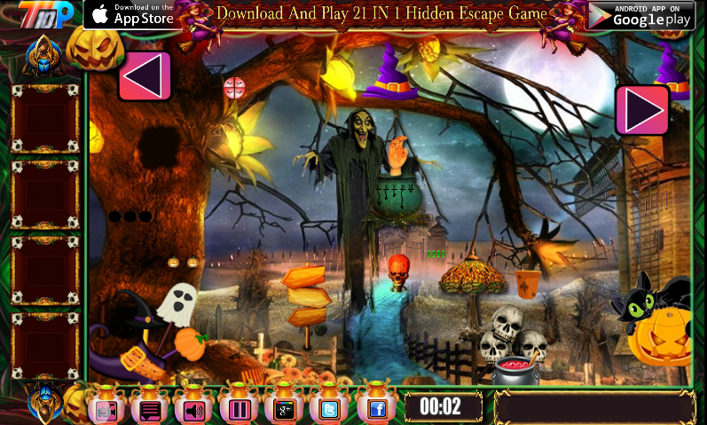 Find The Key From Horror Palace