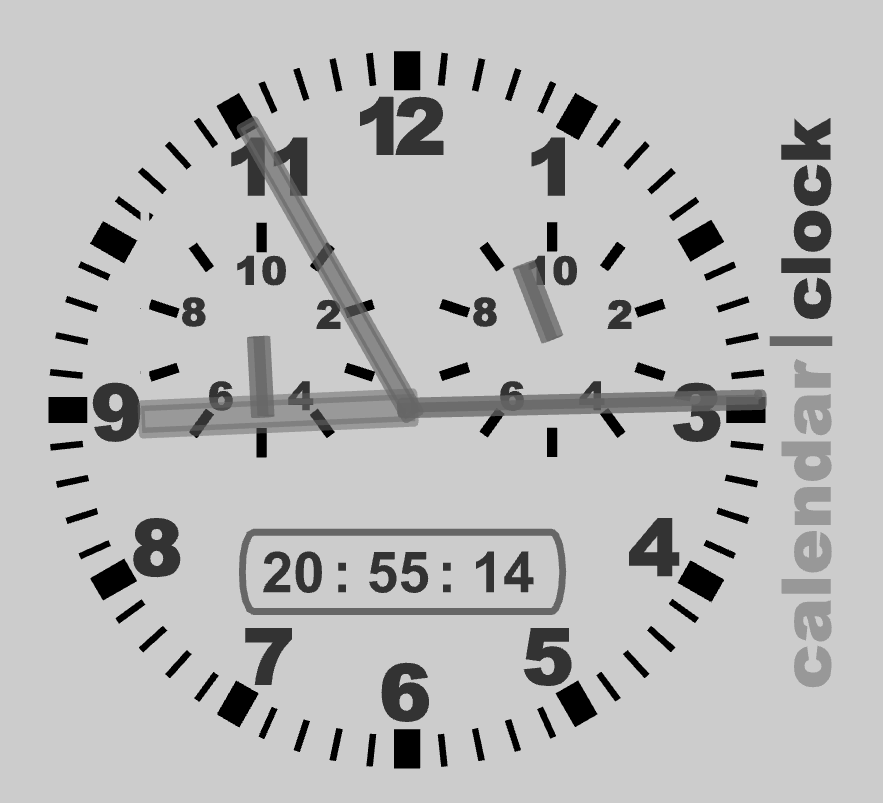 Clock Calendar