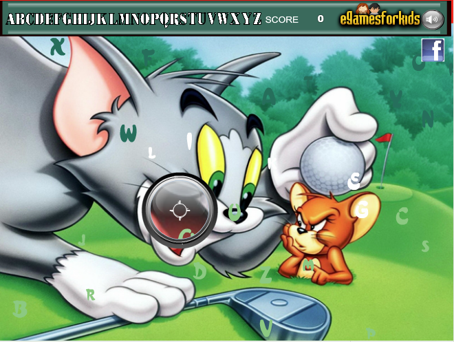 Tom and Jerry Hidden Alphabets