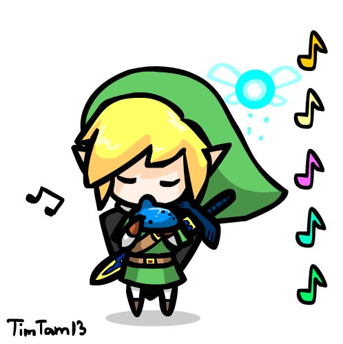 Chibi Link Ocarina remake