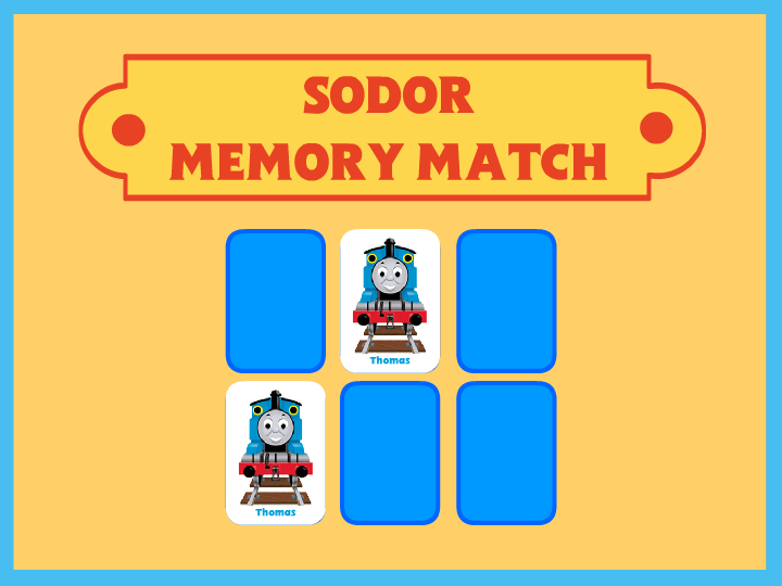 Thomas & Friends: Sodor Memory Match