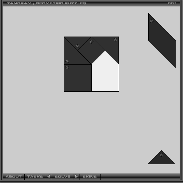 Tangram: Geometric Puzzles (001-025)