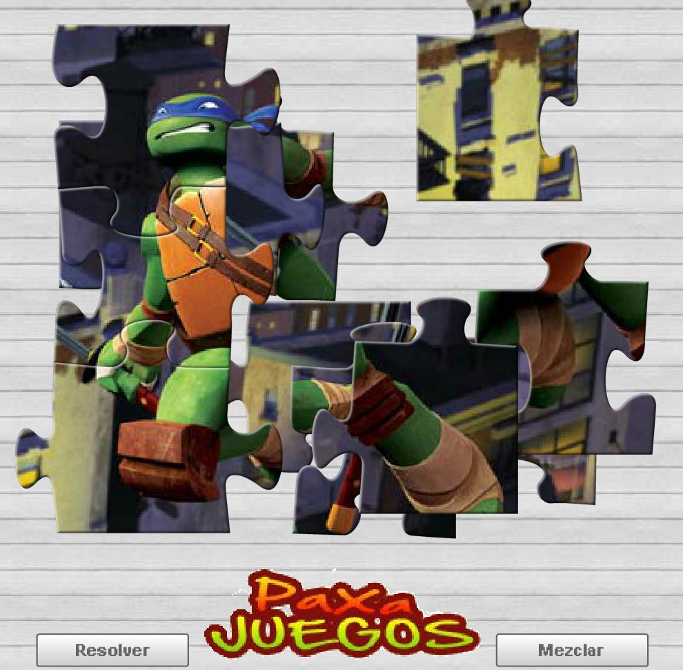 Puzzle Ninja Turtles Leonardo