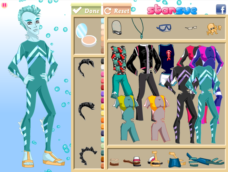 Monster High: Gil Webber Dress Up