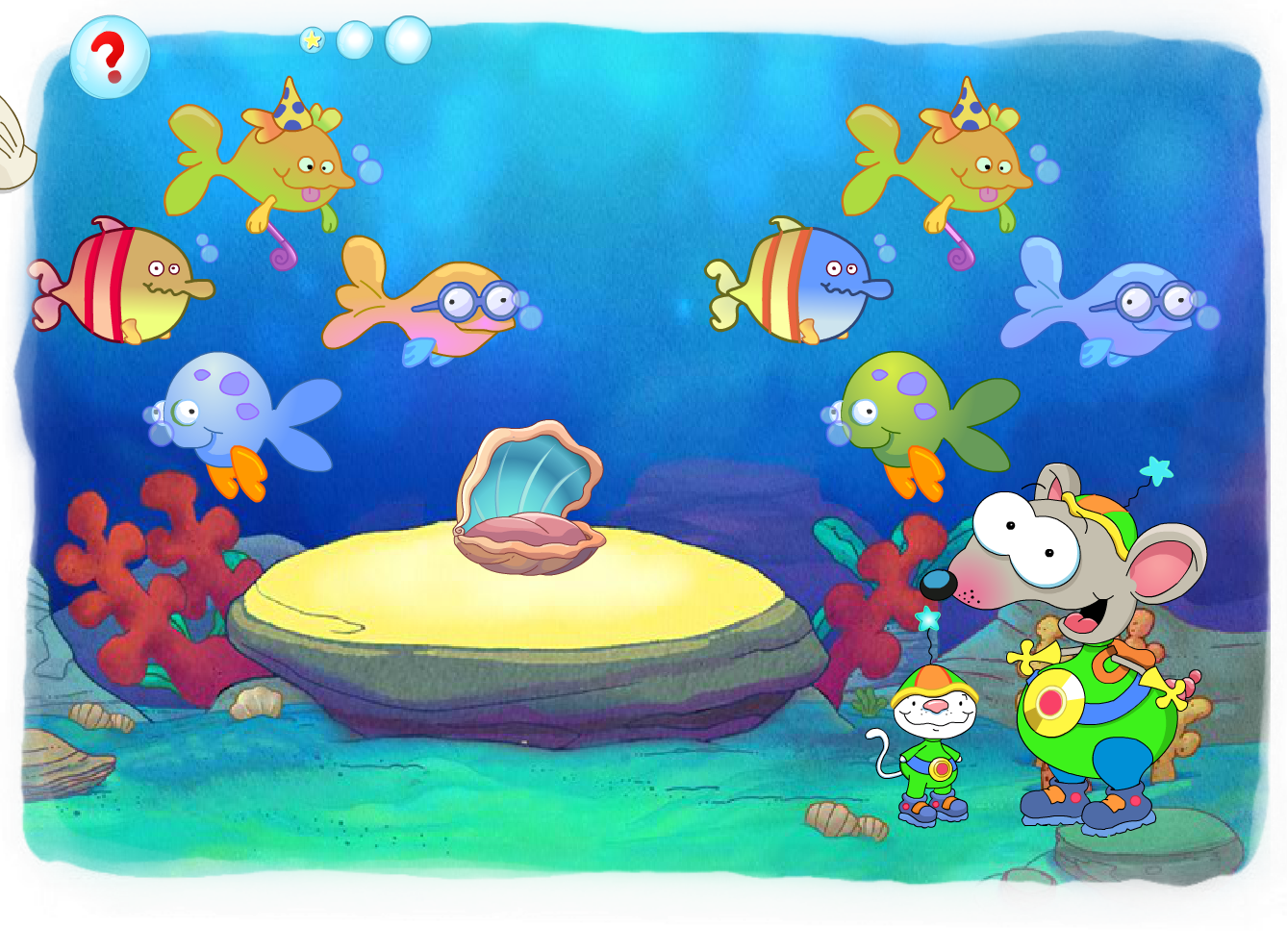 Toopy and Binoo: Differences Between the Fish Game