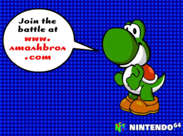 Super Smash Bros 64 Smash Cards: Yoshi