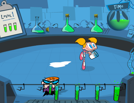 Dexter's Laboratory: Warning! Explosives in the Lab