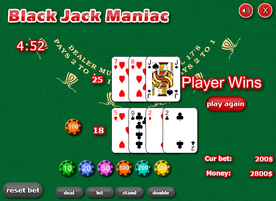 Black Jack Maniac