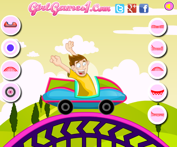 Roller Coaster Ride Decoration