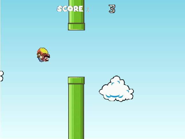 Flappy Mario Flash