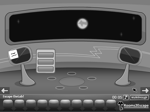 Grayscale Escape: Space