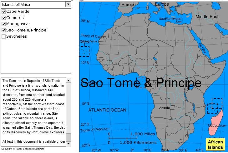 African Geography - Learning Level