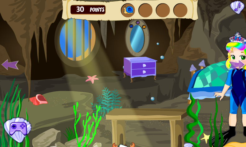 Princess Juliet Underwater Escape