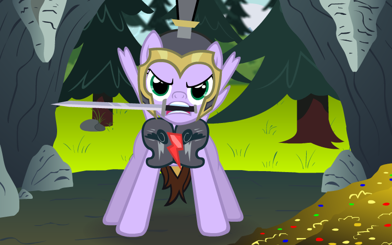 Animated Pony Commission: Short Hilt