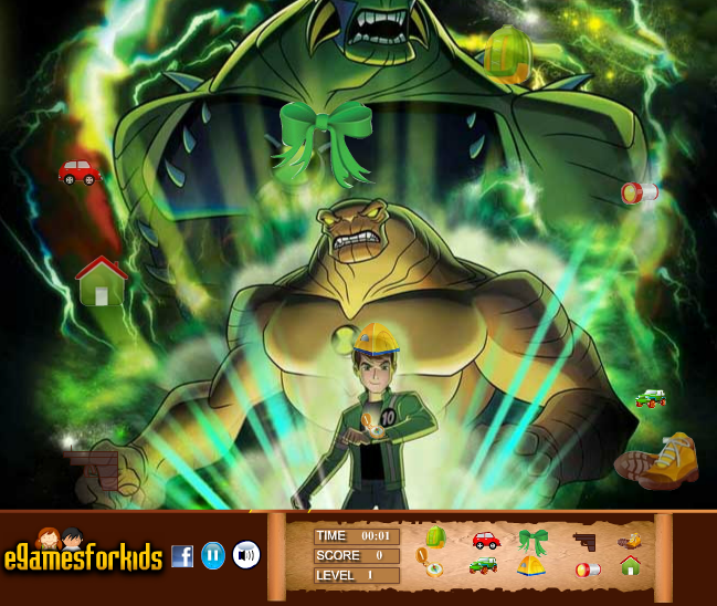 Ben 10 Hidden Object