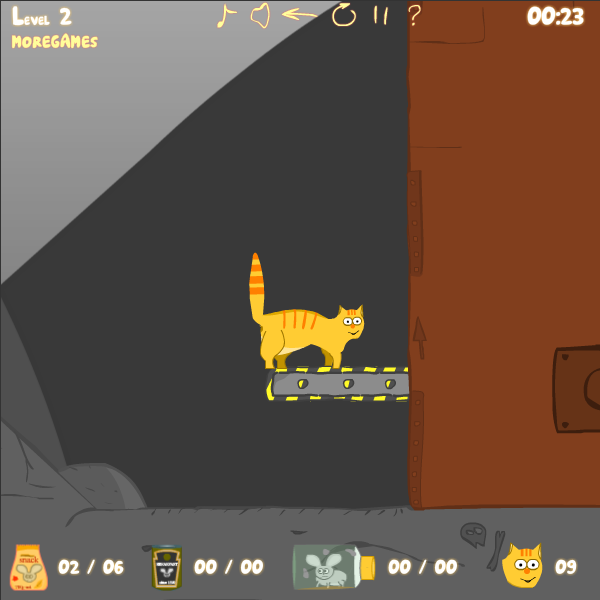 Orange Cat Adventure