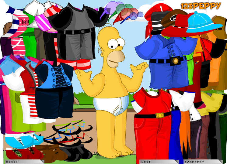 Dress Up Your Simpson