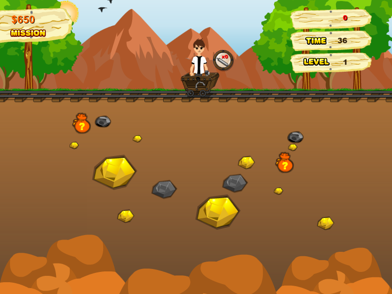 Ben 10 Gold Miner