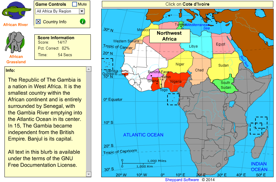 Geography of Africa - Countries